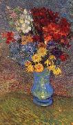 Vincent Van Gogh Stilleben einer Vase mit Margeriten und Anemonen Sweden oil painting artist
